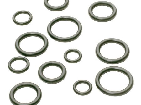 Keeney 1 2 in. D Rubber O-Ring Kit 12 pk Online Sale