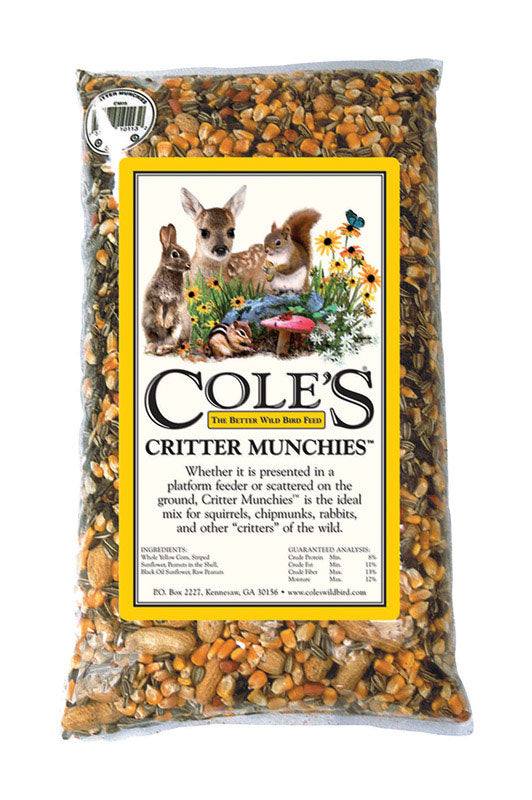 Cole s Critter Munchies Assorted Species Corn Squirrel and Critter Food 10 lb Supply